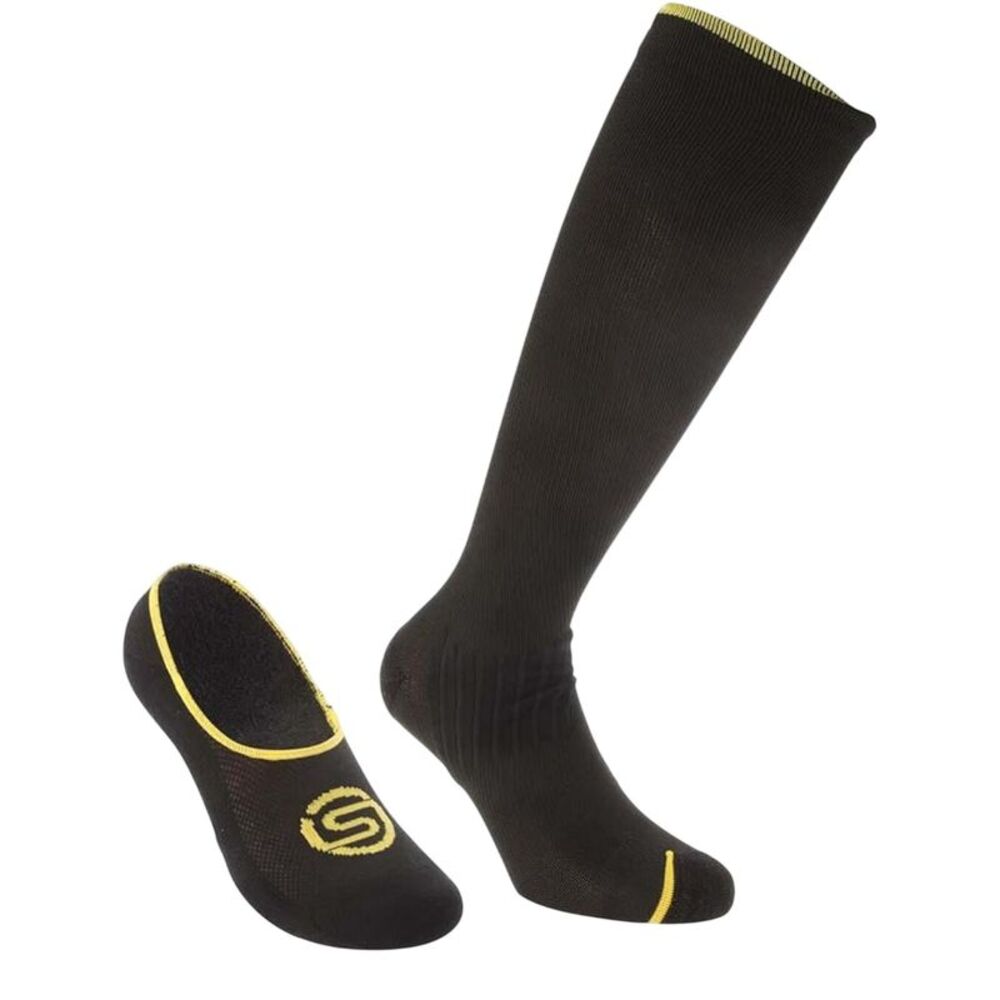 Skins Unisex Adult Series-3 Compression Socks (Pack of 3) / Black